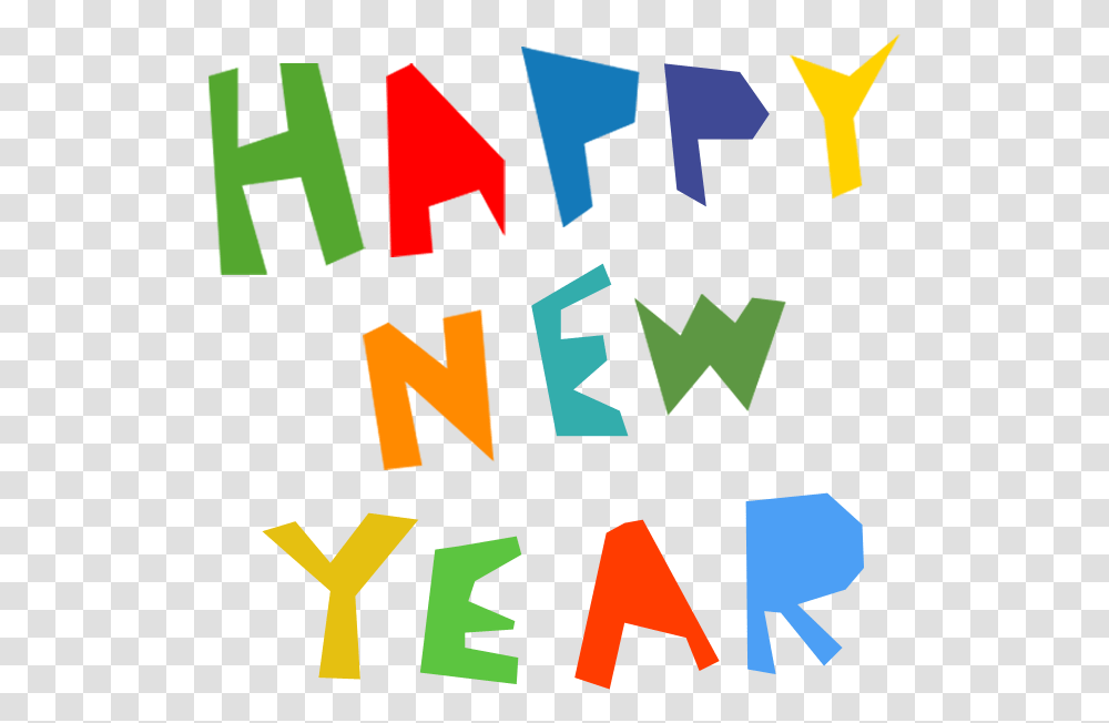 Happy New Year, Poster, Advertisement, Alphabet Transparent Png