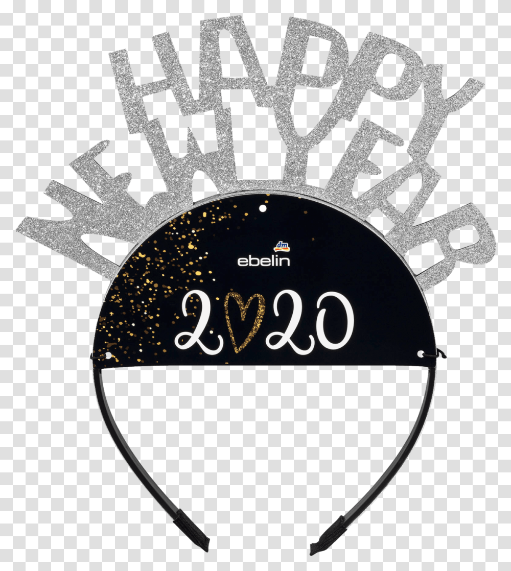 Happy New Year Schriftzug, Bow Transparent Png