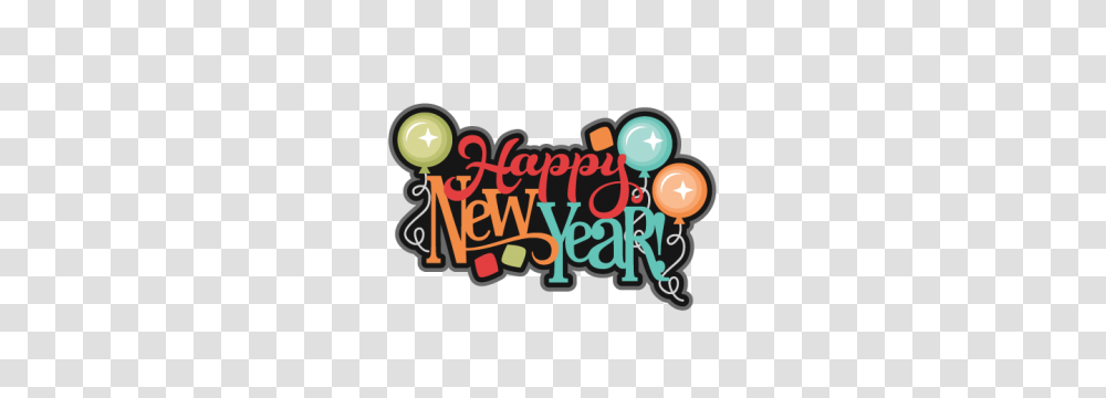 Happy New Year Scrapbook Title New Years, Crowd Transparent Png