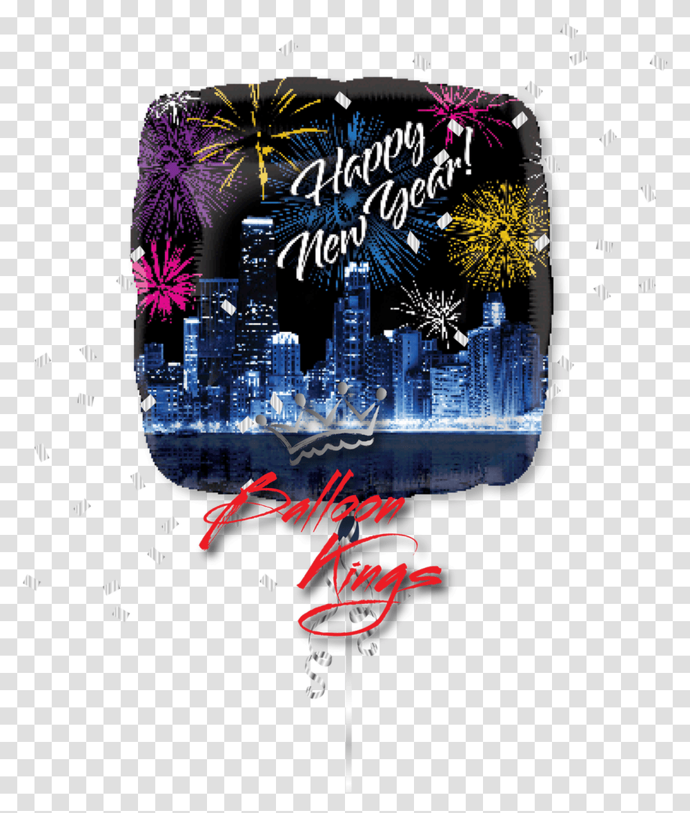 Happy New Year Skyline D Happy New Year From Canada, Graphics, Art, Text, Paper Transparent Png