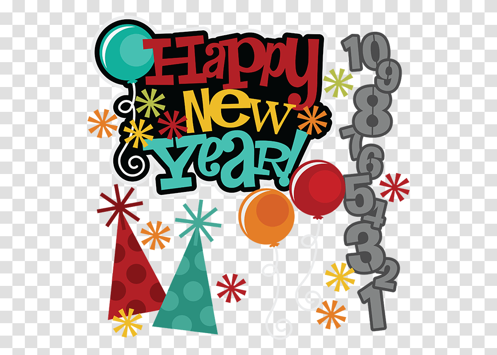 Happy New Year Svg Free Svgs Years Eve New Years Eve Clipart, Clothing, Apparel, Tree, Plant Transparent Png