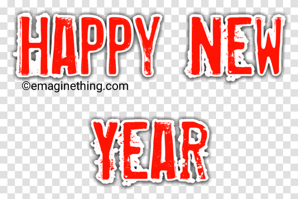 Happy New Year Text 2019 Whatsapp Stickerdownload Carmine, Label, Alphabet, Word, Meal Transparent Png