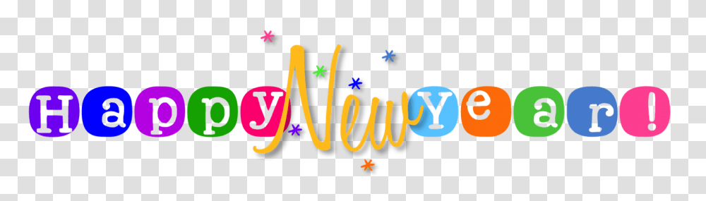 Happy New Year, Alphabet, Handwriting, Label Transparent Png