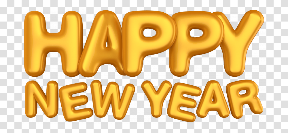 Happy New Year, Food, Cookie, Biscuit Transparent Png