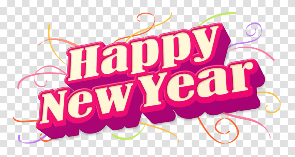 Happy New Year, Label, Alphabet, Dynamite Transparent Png