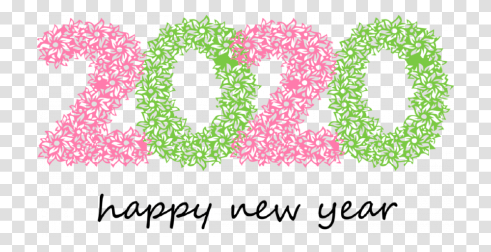 Happy New Year Text, Number, Alphabet, Rug Transparent Png