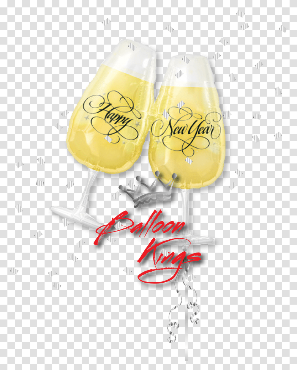 Happy New Year Toasting Glasses Baby New Year Clipart, Beverage, Alcohol, Wine Glass, Paper Transparent Png