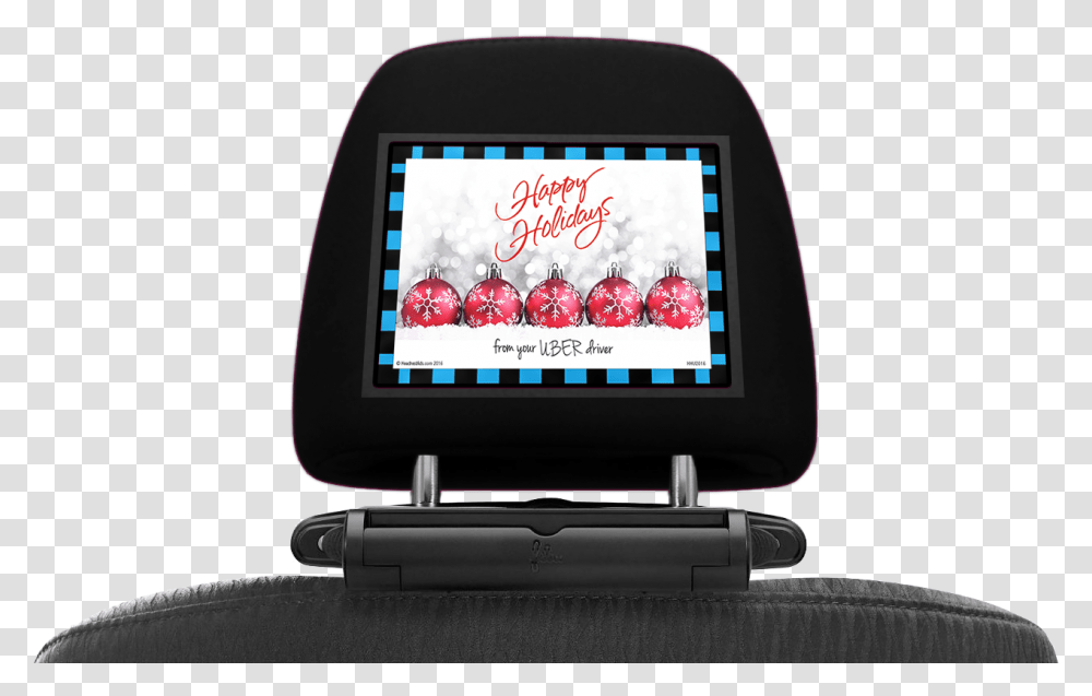 Happy New Year Uber, Cushion, Headrest, Pillow, Monitor Transparent Png