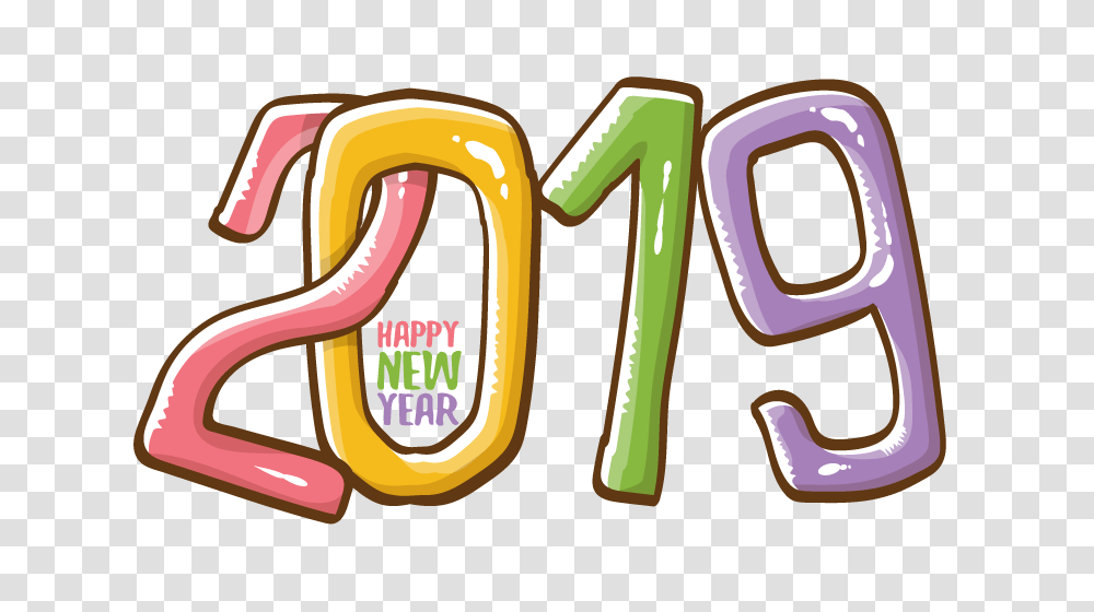 Happy New Year Vector Free Vector Graphic Download, Label, Alphabet, Number Transparent Png