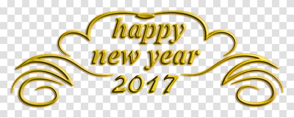 Happy New Year, Word, Meal, Food Transparent Png