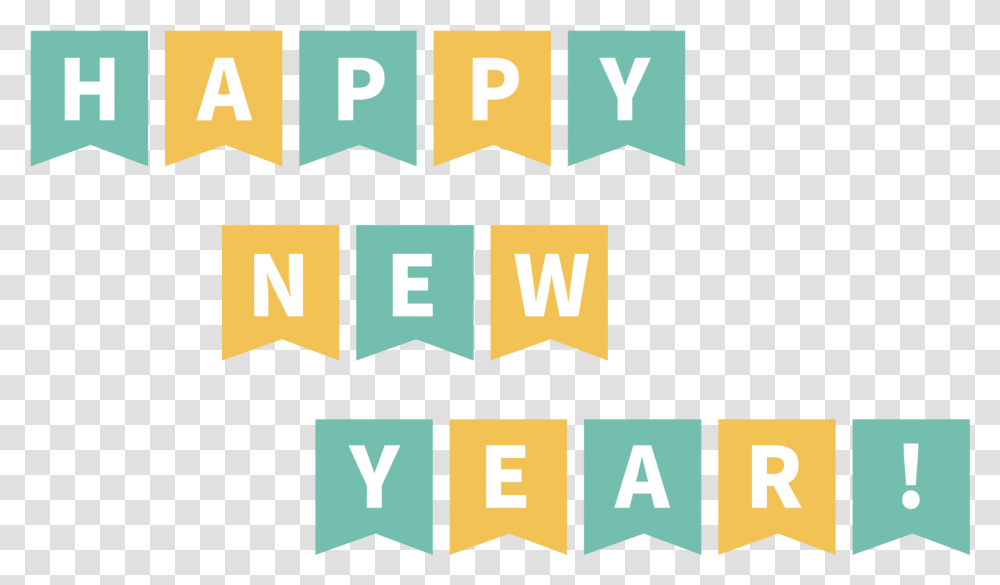 Happy New Year, Word, First Aid, Number Transparent Png