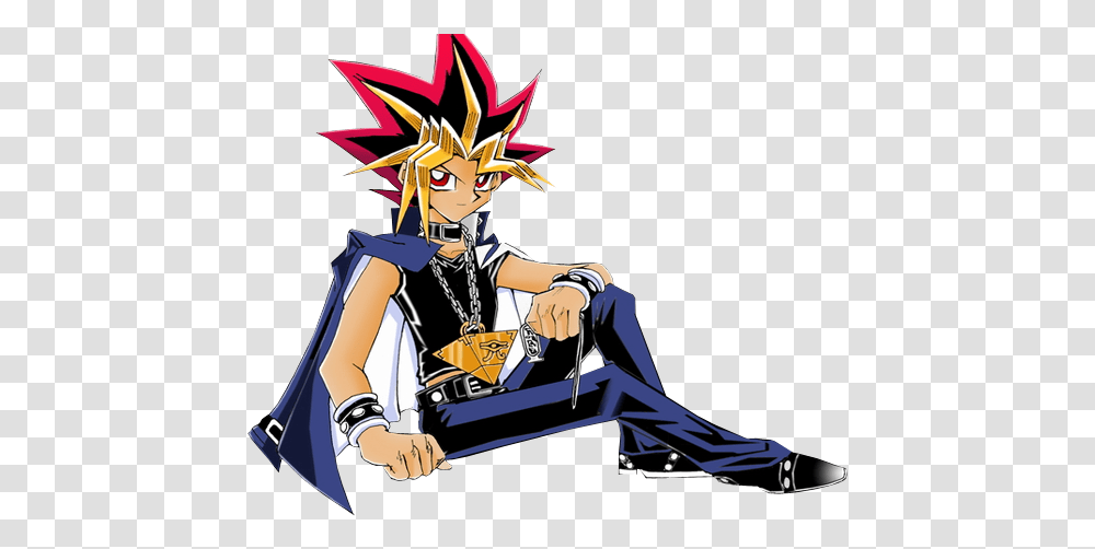 Happy New Year Yugioh, Manga, Comics, Book, Person Transparent Png