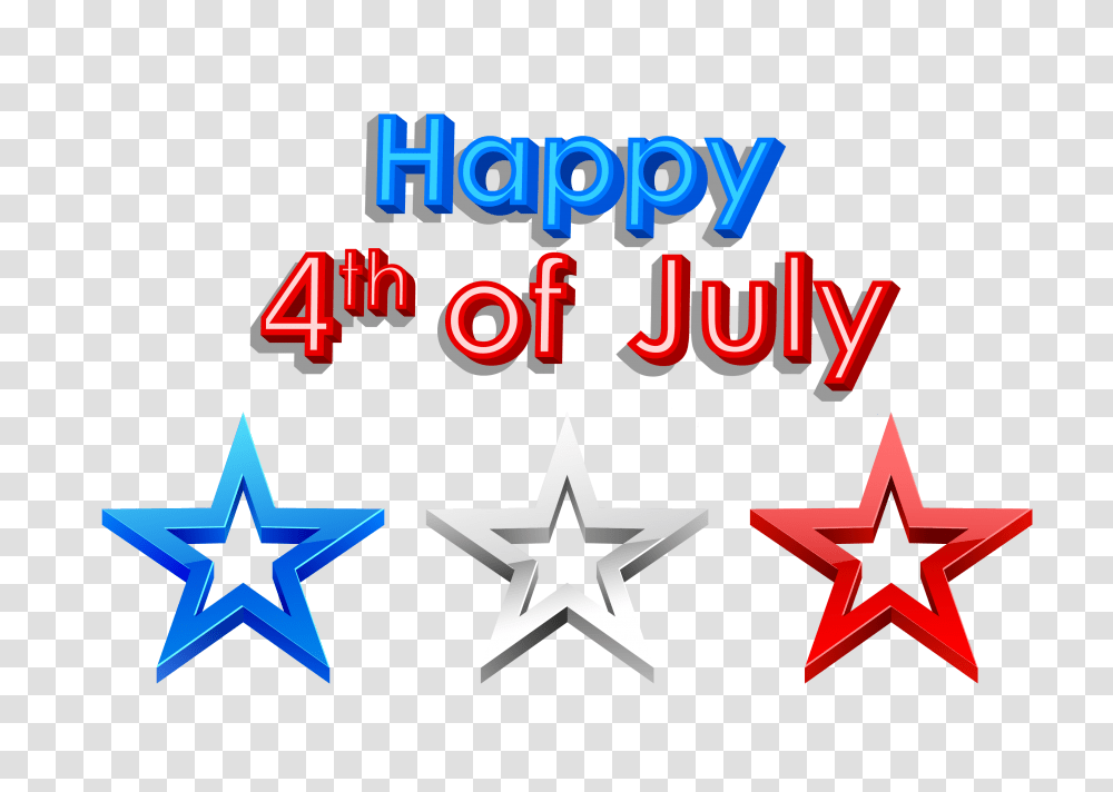 Happy Of July Parades Cliparts And Decorations, Star Symbol Transparent Png