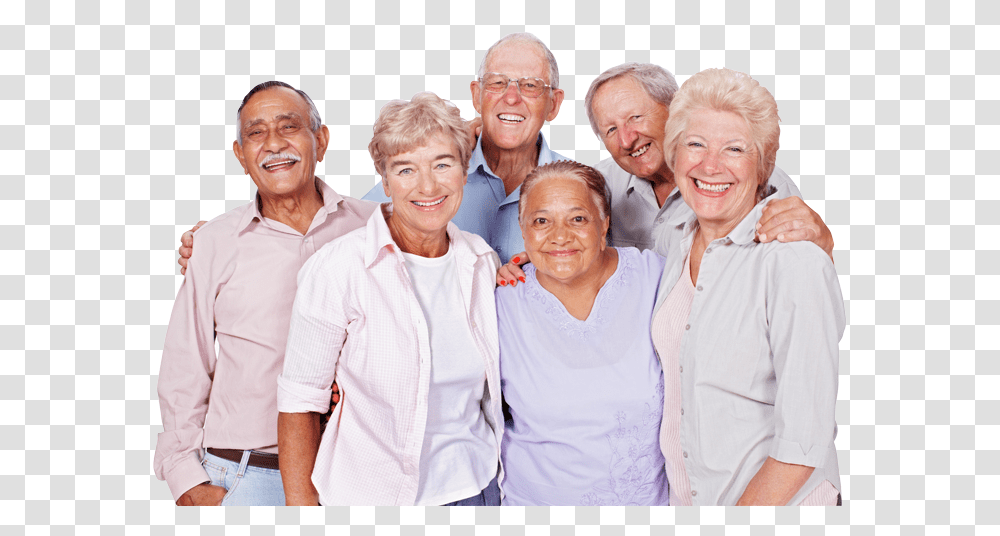 Happy Old People, Person, Human, Senior Citizen, Shirt Transparent Png