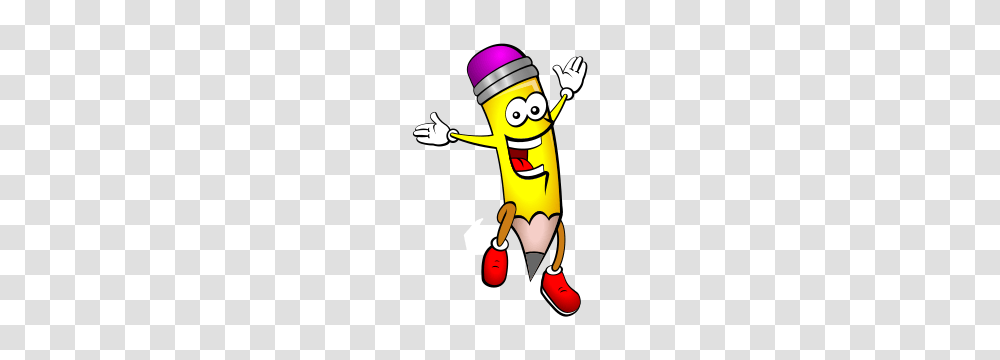 Happy Pencil Clipart Comprehend Converse Tag, Nutcracker, Road, Mascot Transparent Png