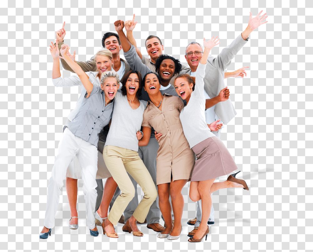 Happy People Hugging Background People Laughing, Person, Dance Pose, Leisure Activities, Stage Transparent Png