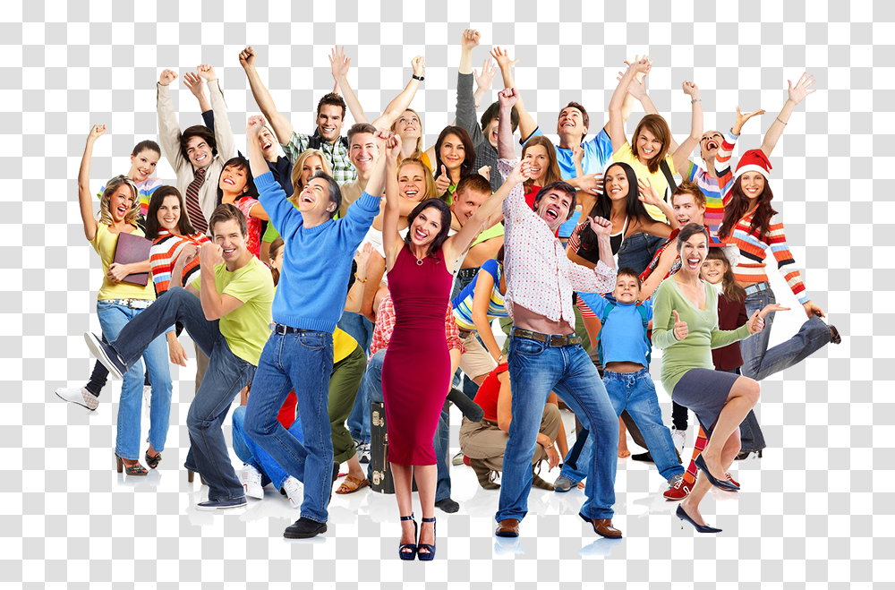 Happy People Jumping, Dance Pose, Leisure Activities, Person, Shoe Transparent Png