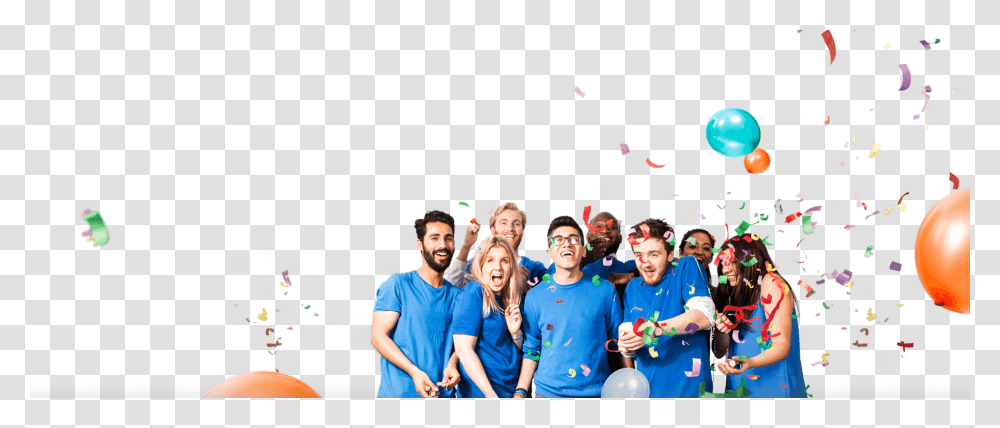 Happy People Party People, Person, Crowd, Female Transparent Png