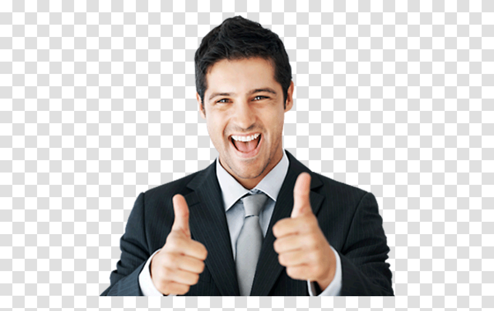 Happy Person Guy Thumbs Up, Tie, Accessories, Accessory, Finger Transparent Png