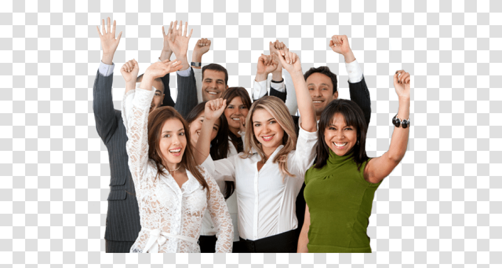 Happy Person Images Happy Employees Background, Face, Sleeve, Long Sleeve Transparent Png