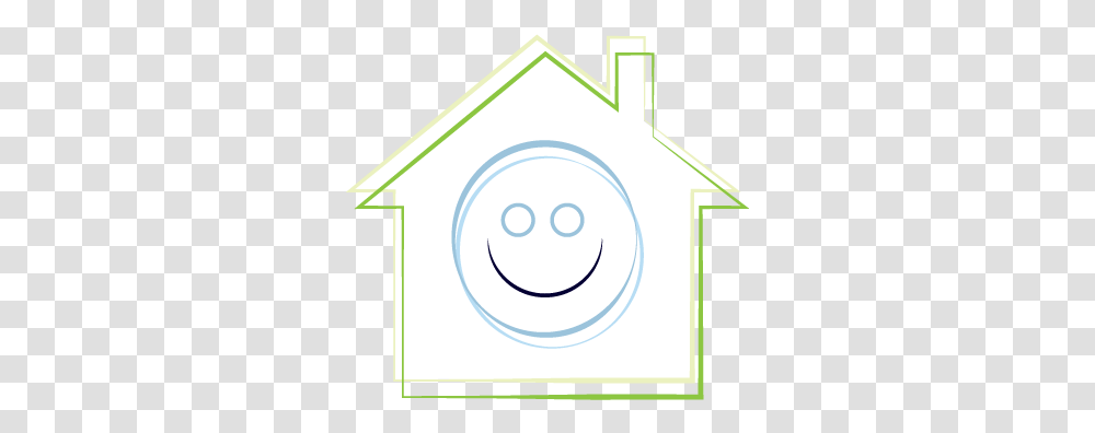 Happy Person In House Circle, Housing, Building, Den, Dog House Transparent Png