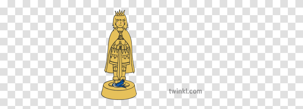 Happy Prince Story Statue Gold Ks1 Cartoon Prince Statue Of Gold, Lamp, Figurine, Sculpture, Buddha Transparent Png
