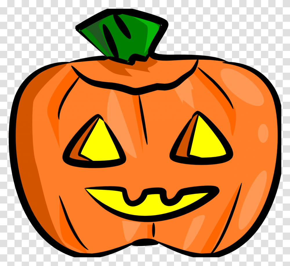 Happy Pumpkin Clip Art Black And White, Plant, Vegetable, Food, Halloween Transparent Png