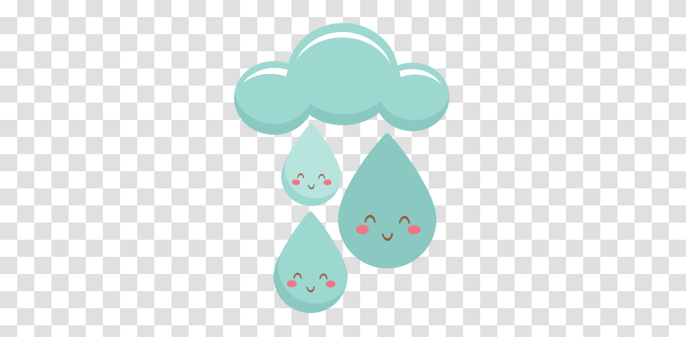 Happy Raindrops Scrapbook Cute Clipart, Tree, Plant, Pattern Transparent Png
