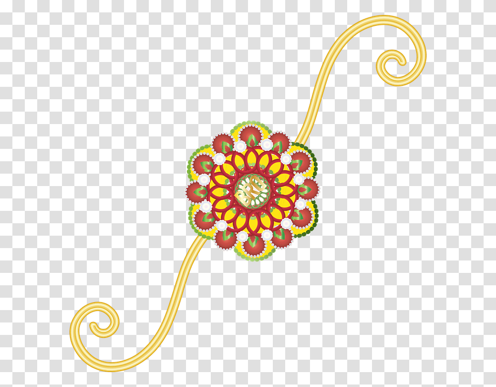 Happy Raksha Bandhan 2019, Pattern, Floral Design Transparent Png
