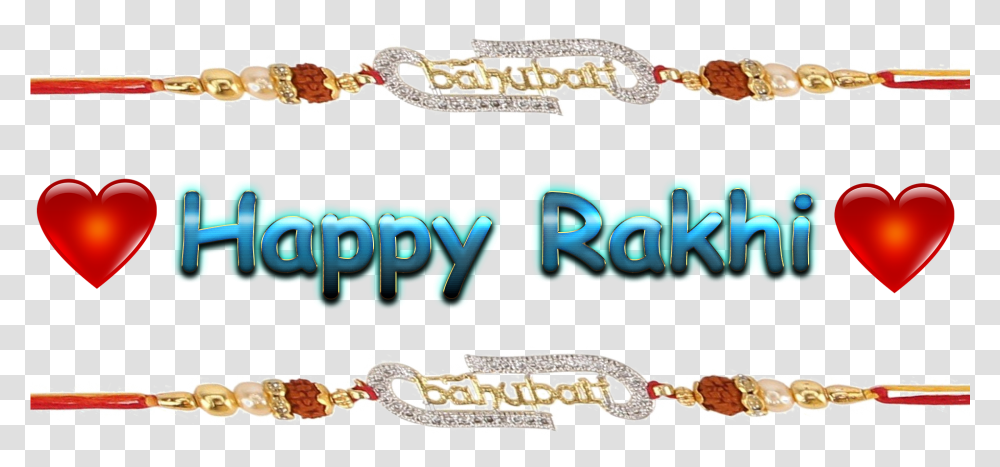 Happy Raksha Bandhan Jewelry Making, Seafood, Animal, Sea Life, Word Transparent Png