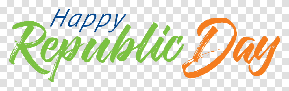 Happy Republic Day Calligraphy, Handwriting, Word, Alphabet Transparent Png