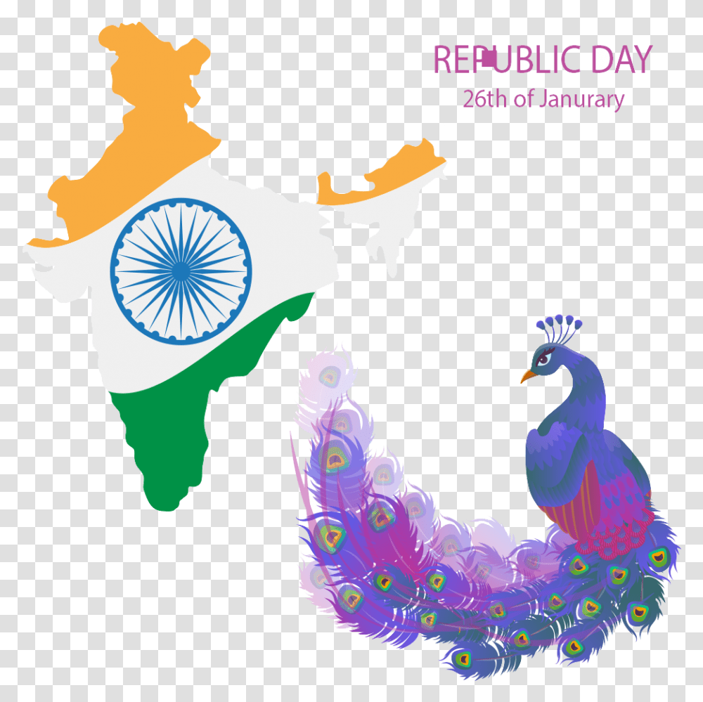 Happy Republic Day Image Republic Day Of India Greetings, Poster, Advertisement, Animal, Bird Transparent Png