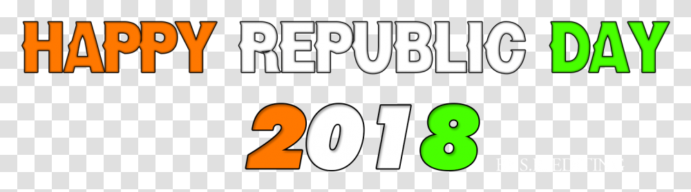Happy Republic Day, Number, Alphabet Transparent Png