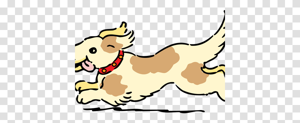Happy Running Dog Vector Image, Mammal, Animal, Person, Human Transparent Png