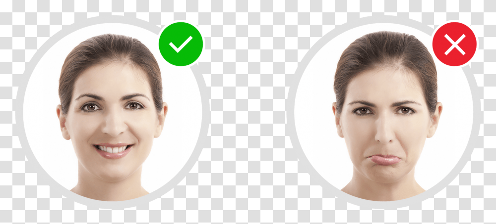 Happy Sad Faces Girl, Person, Head, Hair, Smile Transparent Png