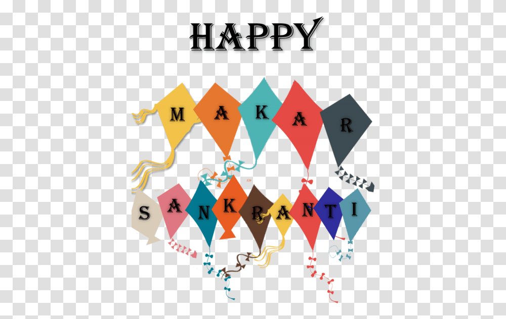 Happy Sankranti Text Logo, Poster, Advertisement, Paper Transparent Png