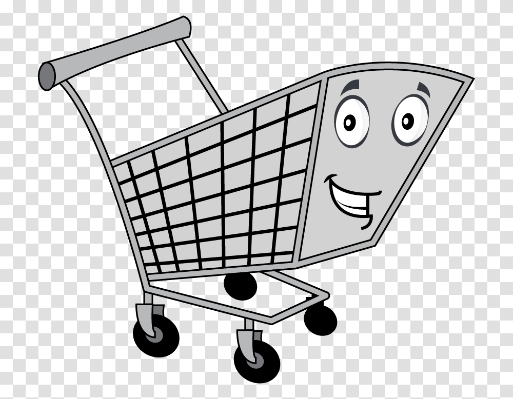 Happy Shopping Cart Transparent Png