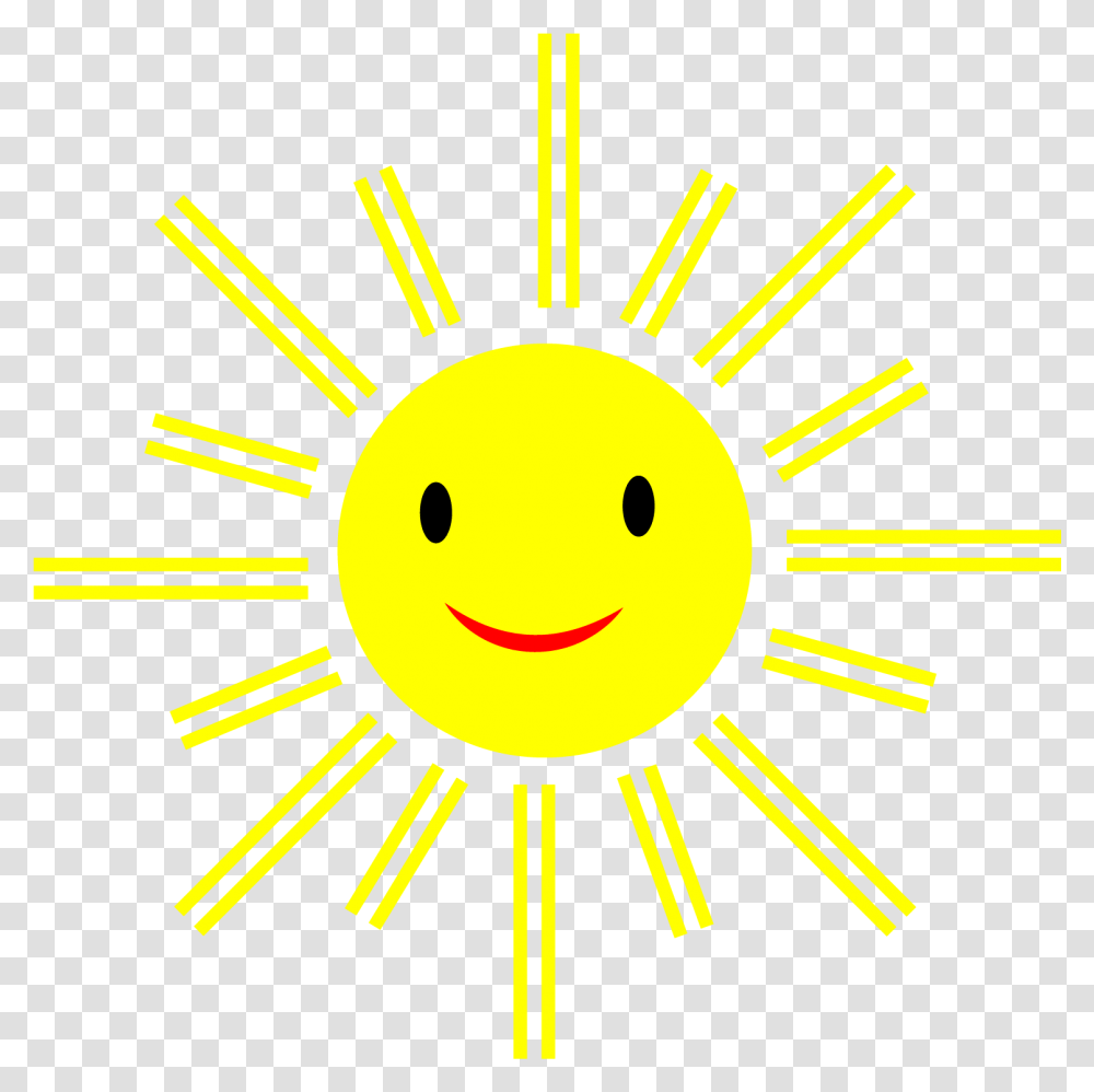 Happy Smiling Sun Clipart Cade Museum Logo, Nature, Outdoors, Sky, Symbol Transparent Png