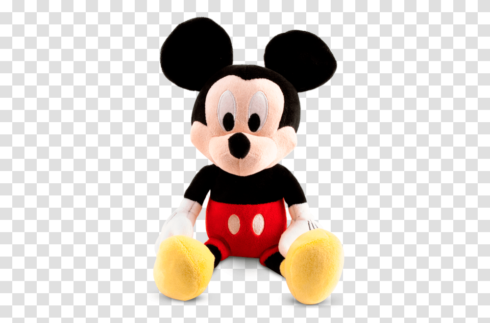 Happy Sounds Mickey Classic Outfit Mickey Mouse Soft Teddy, Plush, Toy, Tennis Ball, Sport Transparent Png