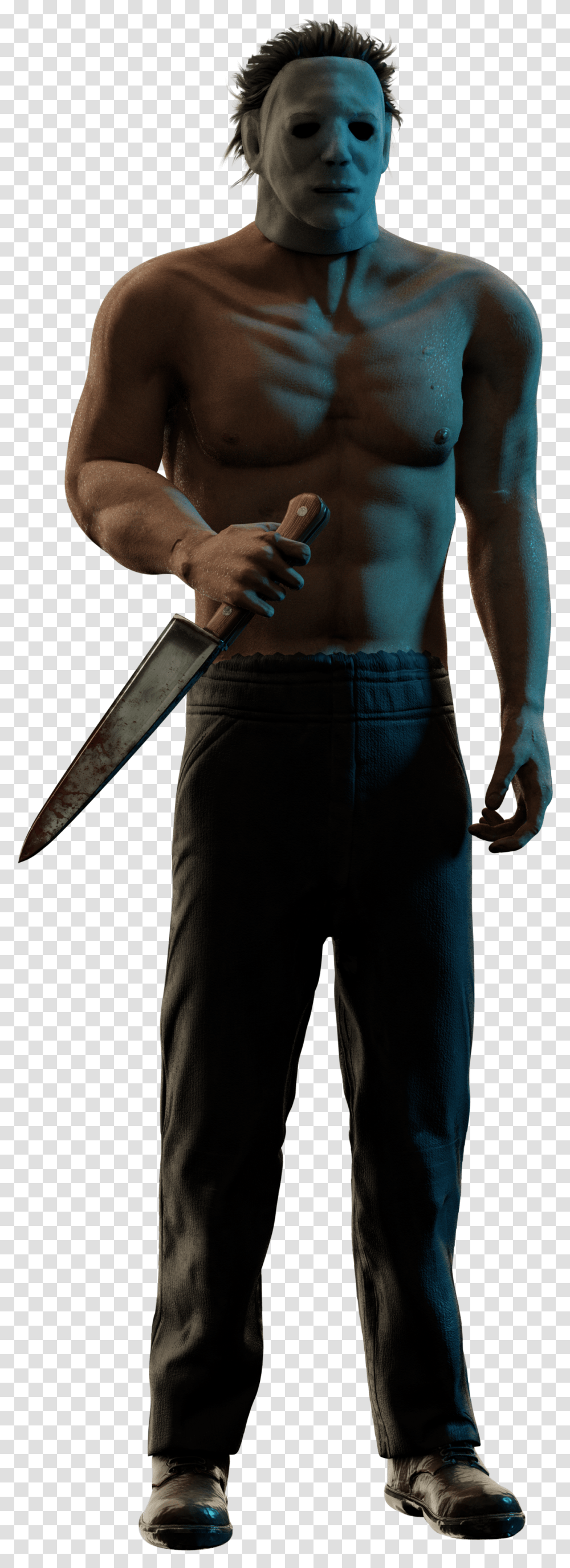 Happy Spooktober From Jbw Dead By Daylight Michael Myers Shirtless Transparent Png