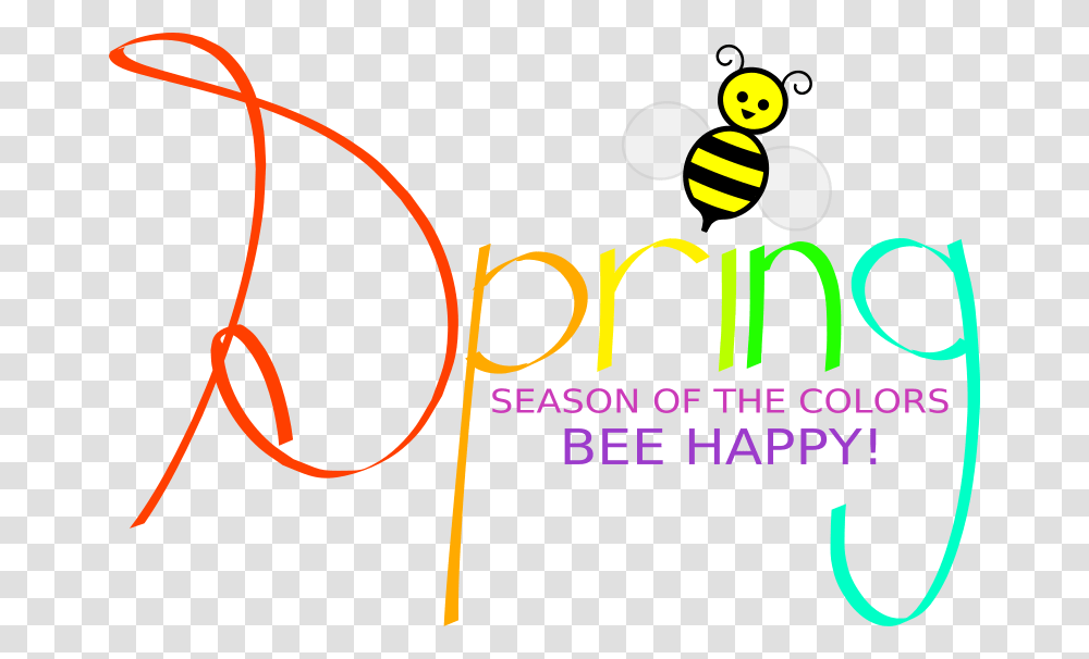 Happy Spring Clip Art, Bow, Alphabet, Crowd Transparent Png