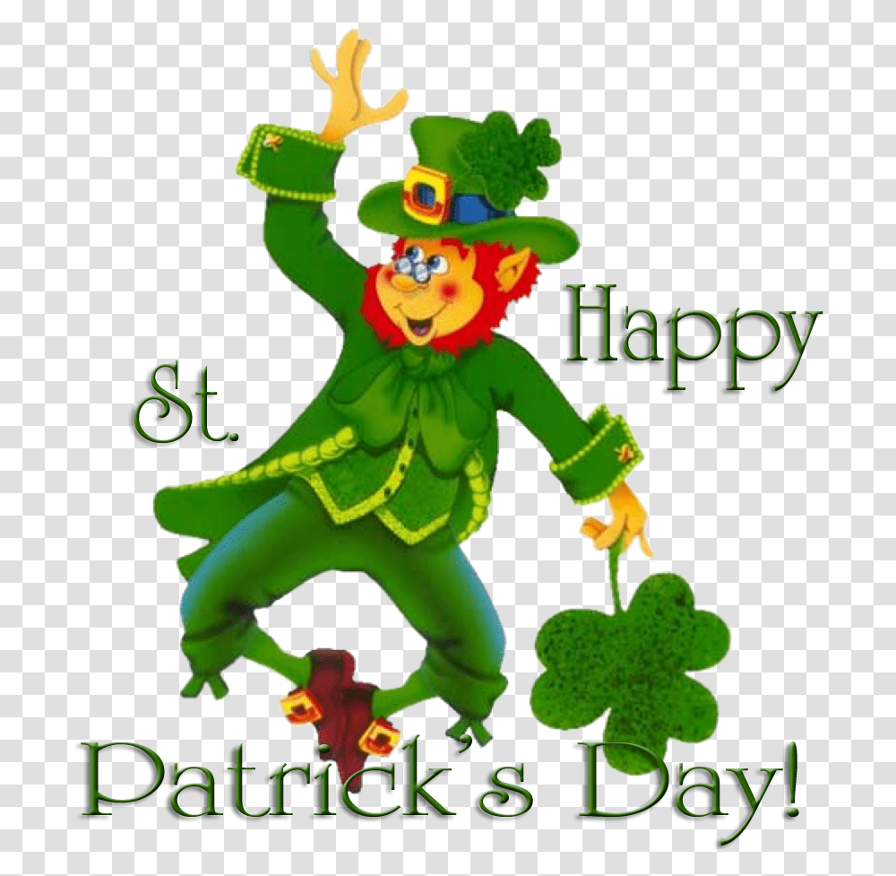 Happy St Patrick's Day Clipart St Patrick's Day Bowling, Elf, Toy, Plant, Green Transparent Png