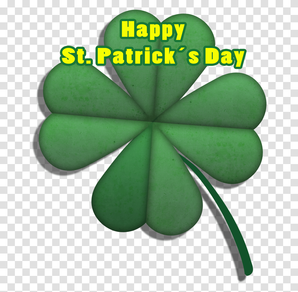 Happy St Patrick's Day Shamrock, Plant, Green, Leaf, Pattern Transparent Png