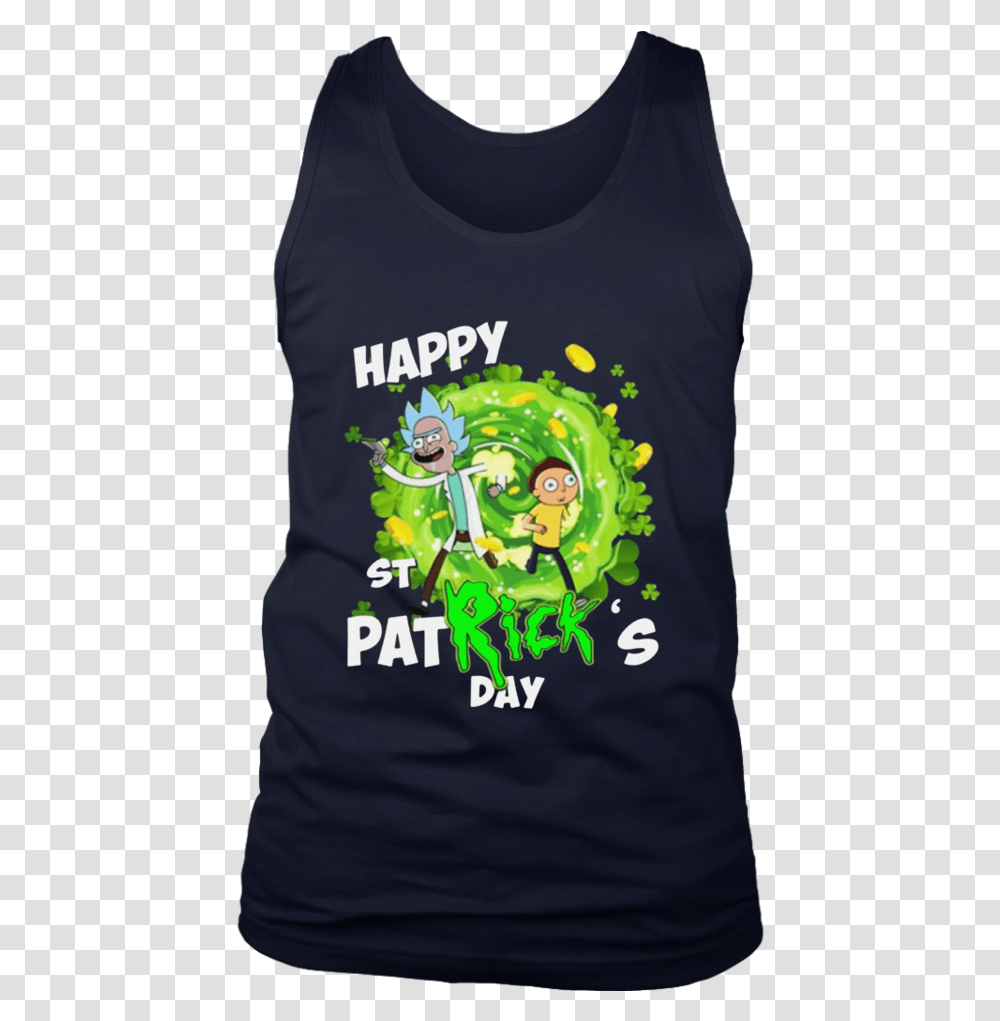 Happy St Patrick's Day Shirt Rick And Morty Rick And Morty Kids Shirt, Pillow, Cushion, T-Shirt Transparent Png