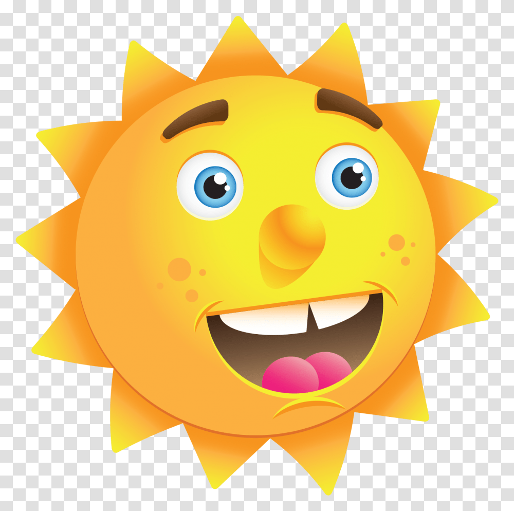 Happy Sun Character Happy Sun, Outdoors, Nature, Sky, Toy Transparent Png