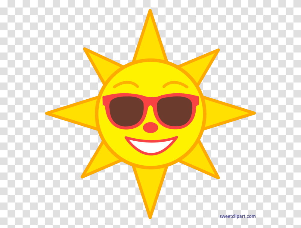 Happy Sun Clip Art, Nature, Outdoors, Sky, Star Symbol Transparent Png