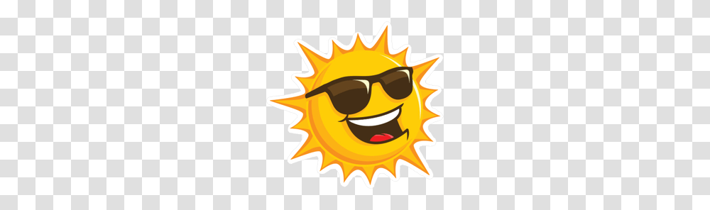 Happy Sun With Sunglasses Sticker, Accessories, Accessory, Angry Birds, Poster Transparent Png