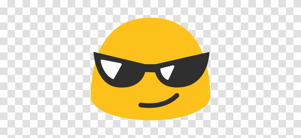 Happy Sunglasses Emoji Clipart Hd, Helmet, Apparel Transparent Png