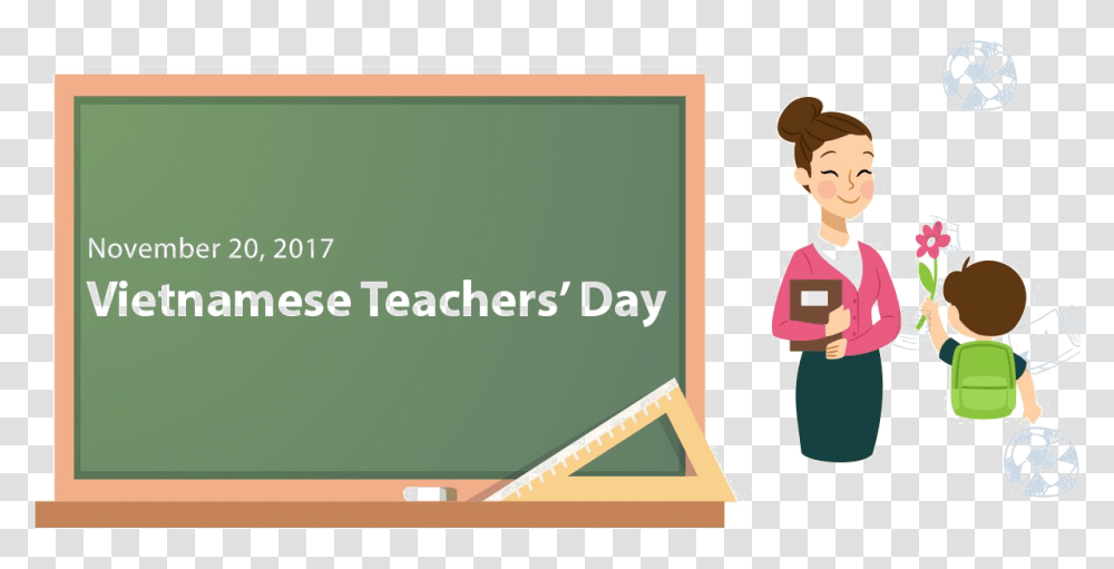 Happy Teachers Day Pic, Business Card, Paper, Person Transparent Png