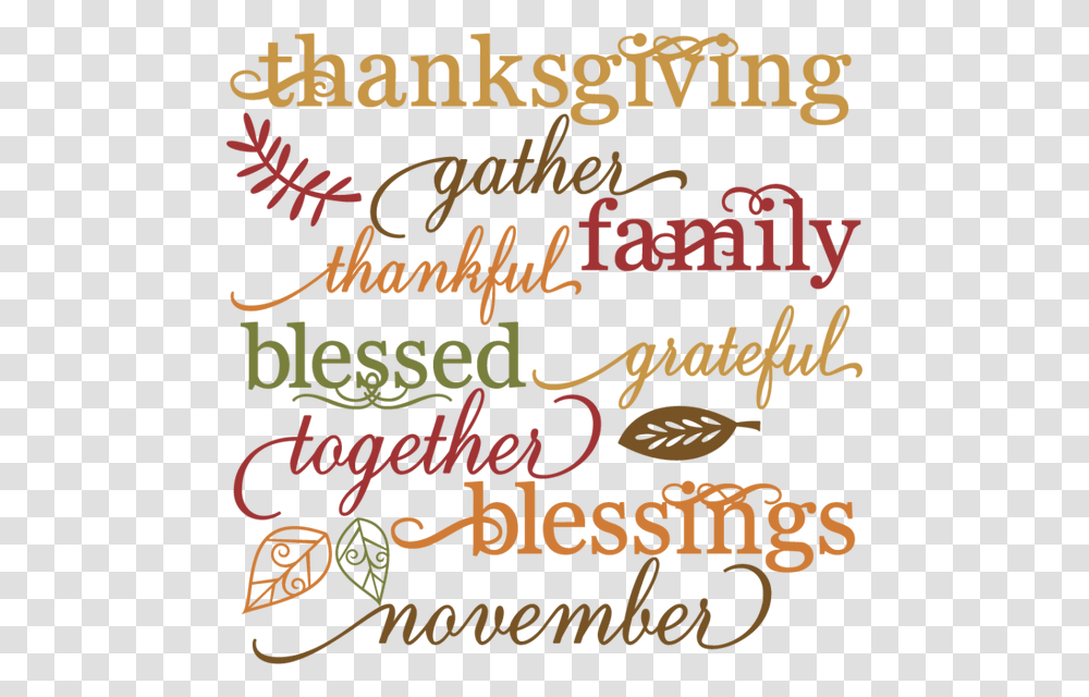 Happy Thanksgiving 2015 Clipart Free Download Calligraphy, Poster, Advertisement, Handwriting Transparent Png